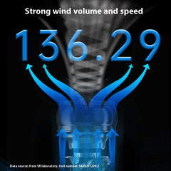 New SK Bladeless Fan Floor Home Electronic Fan Tower Fan Desktop Office Remote Control Wind