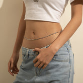 Street Style Punk Style Body Chain Girl