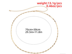 Street Style Punk Style Body Chain Girl