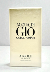 Acqua Di Gio Absolu by Giorgio Armani cologne for men EDP 4.2 oz