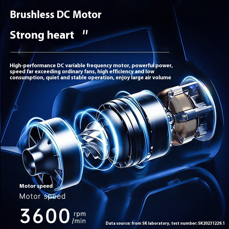 New SK Bladeless Fan Floor Home Electronic Fan Tower Fan Desktop Office Remote Control Wind