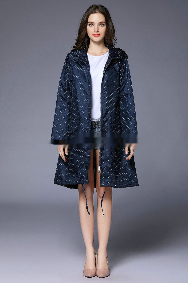 Women's Japanese Style Fashion Korean-style Raincoat