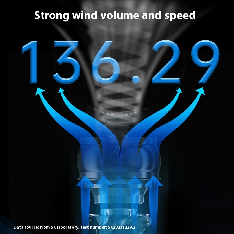 New SK Bladeless Fan Floor Home Electronic Fan Tower Fan Desktop Office Remote Control Wind