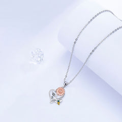 Garden Style Jewelry Bee Style On Sunflower