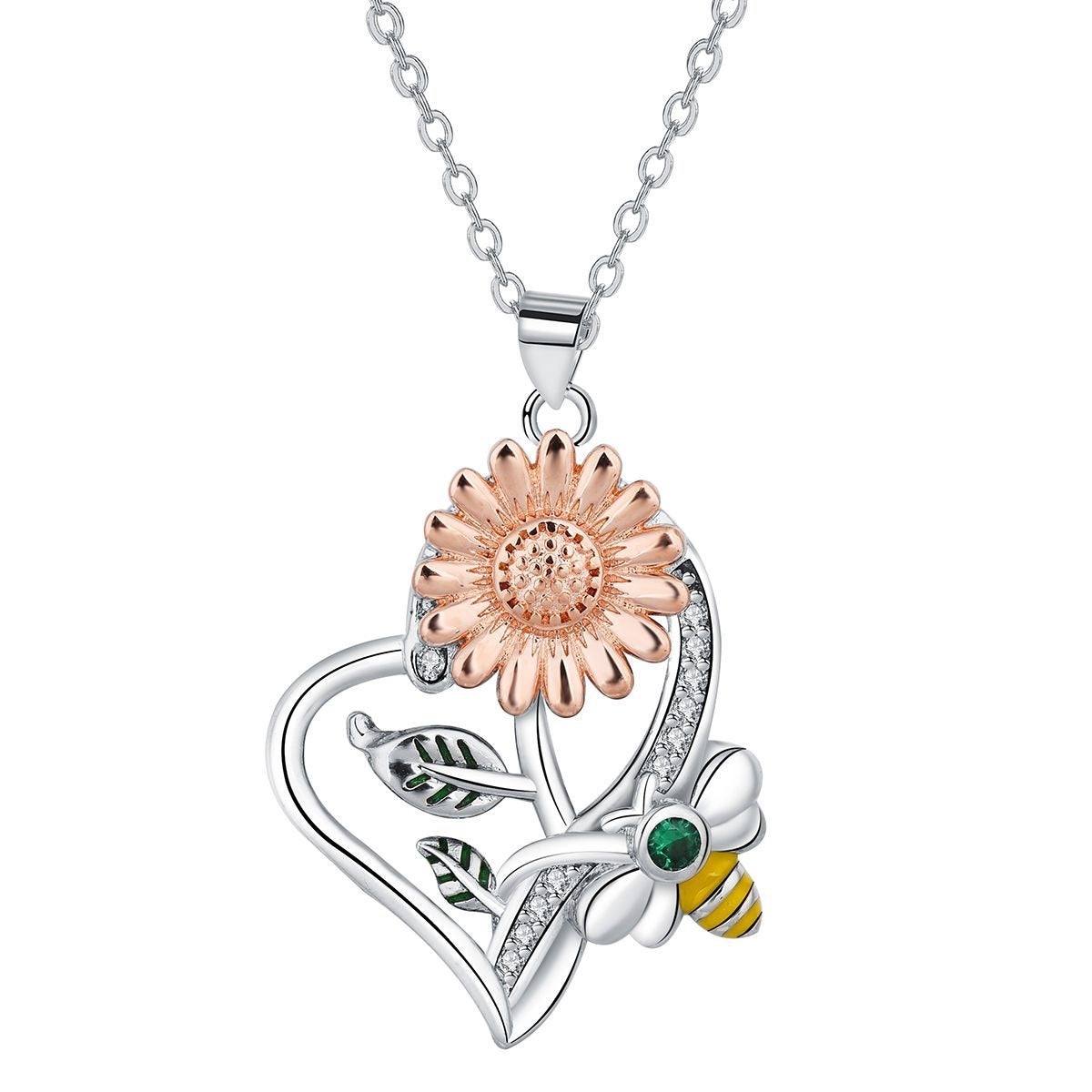 Garden Style Jewelry Bee Style On Sunflower