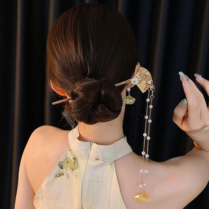 Chinese Style Ancient Style Tassel Hairpin