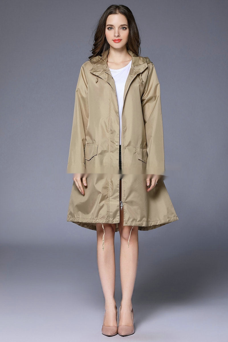 Women's Japanese Style Fashion Korean-style Raincoat