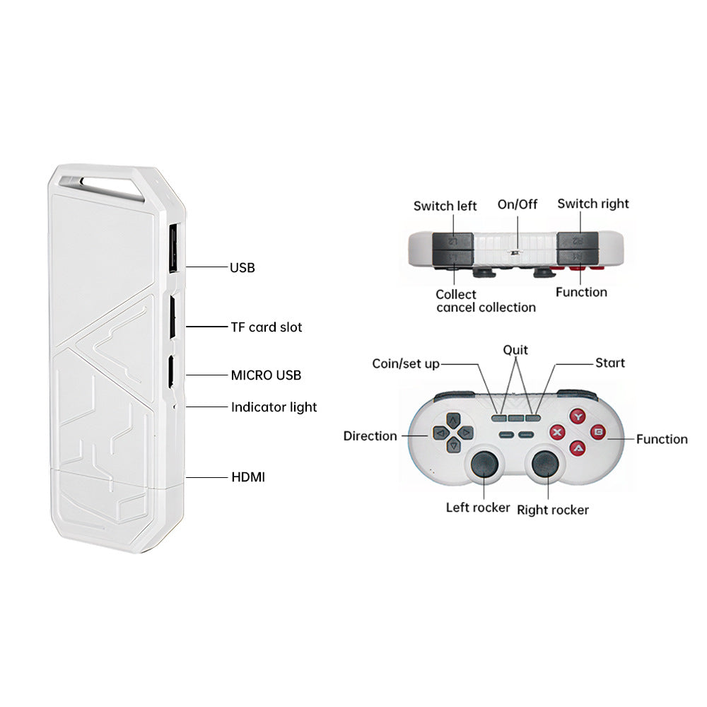 H8 Home TV Game Console HD 24g Wireless Handle
