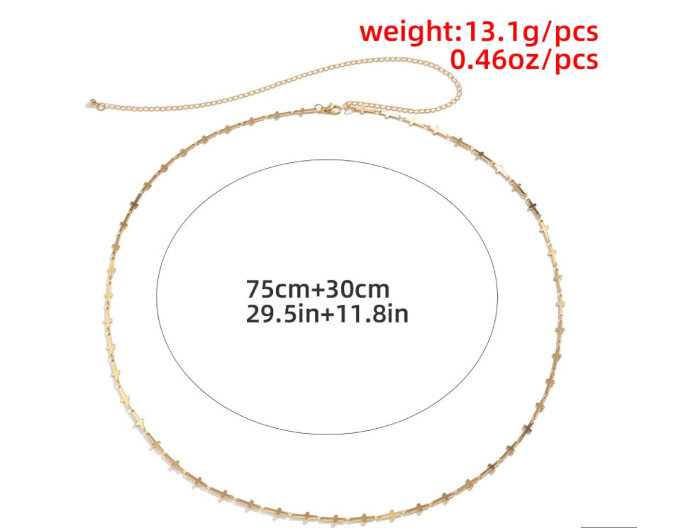 Street Style Punk Style Body Chain Girl