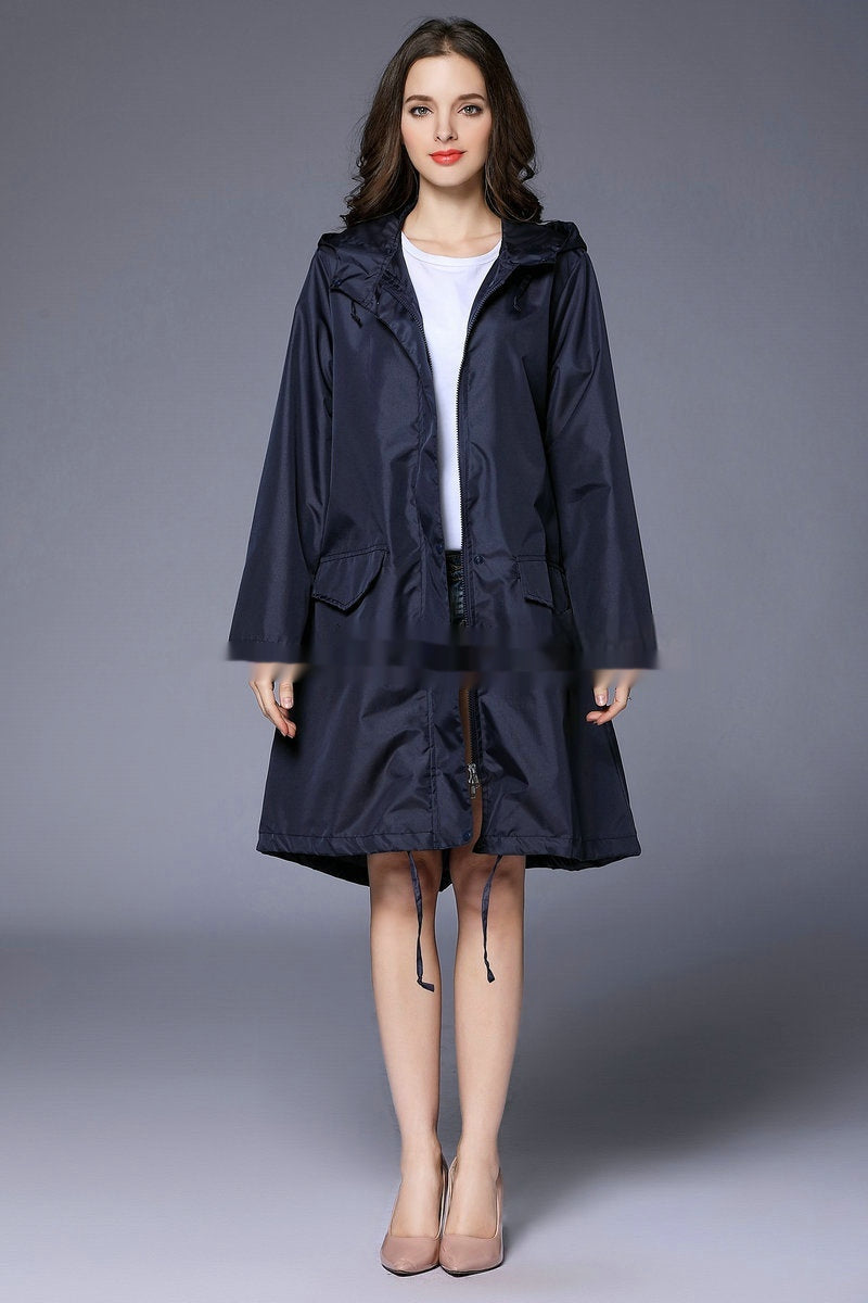 Women's Japanese Style Fashion Korean-style Raincoat