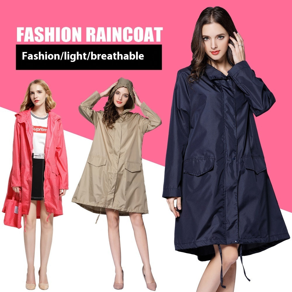 Women's Japanese Style Fashion Korean-style Raincoat