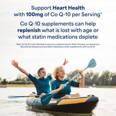 Puritan's Pride Coenzyme CoQ10 100mg, Dietary Supplement for Heart Health, Blood Pressure, Oral Gum Health, and Healthy Aging Support, 240 Rapid Release Softgels, 2-Pack