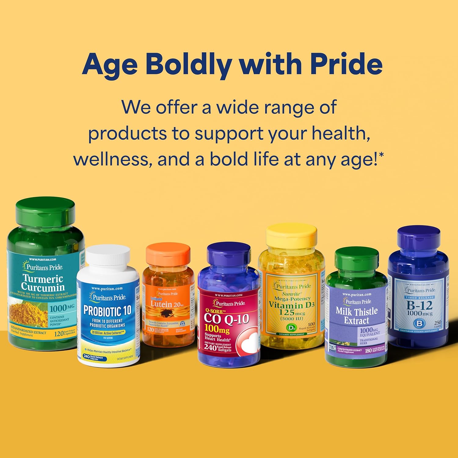 Puritan's Pride Coenzyme CoQ10 400mg, Dietary Supplement for Heart Health, Blood Pressure, Oral Gum Health, and Healthy Aging Support, 120 Day Supply, Rapid Release Softgels