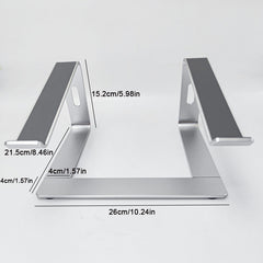 Laptop Tablet Stand Metal Portable Riser Bracket Hold Desk Table Mount