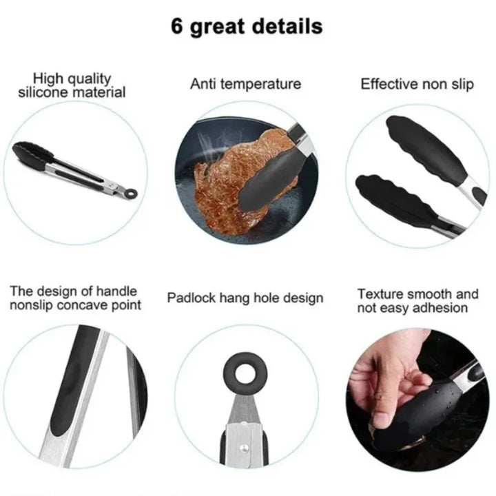 Silicone Food Tongs