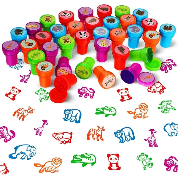 10pcs Assorted Stamps for Kids