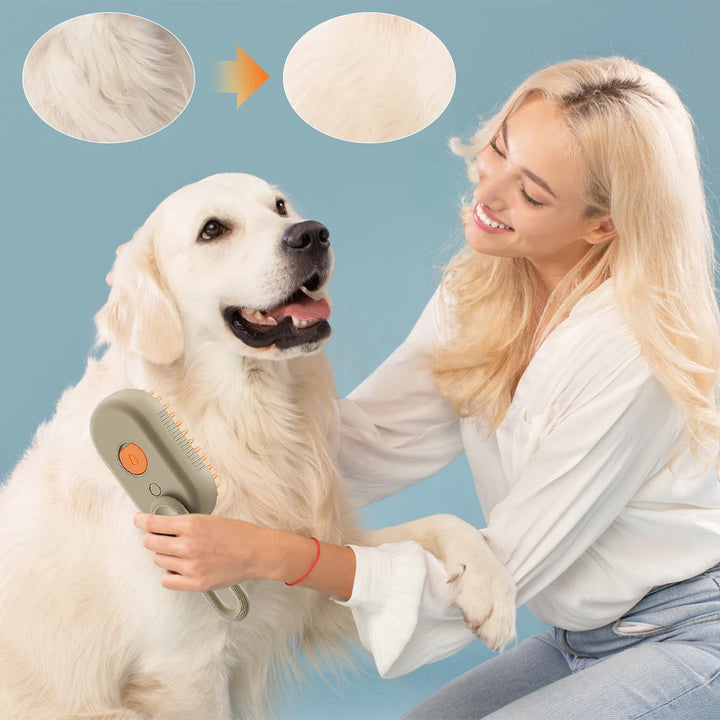 Water Dog Brush Electric Spray Pet