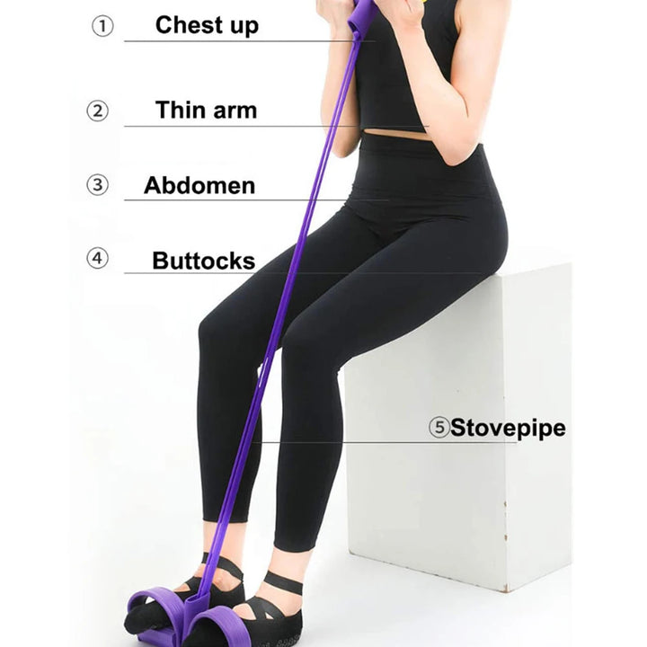 Rower Belly Resistance Band