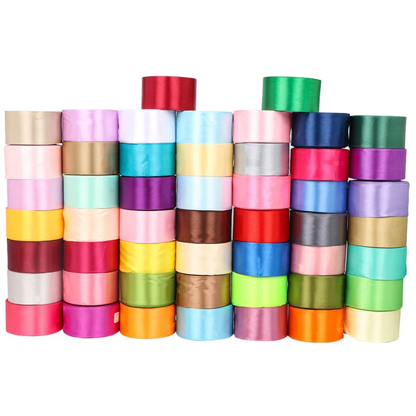 25Yards 4CM Satin Ribbons