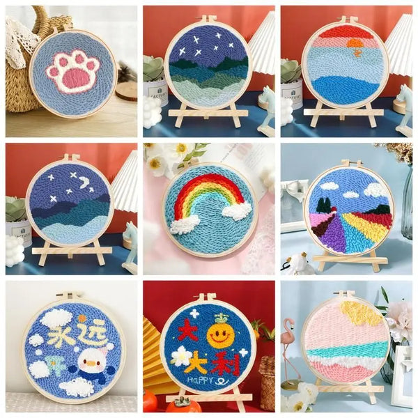 Punch Needle Embroidery Starter Kit