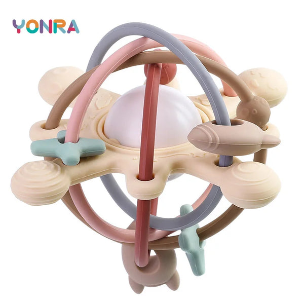 Rattle & Sensory Teether Bed Bell