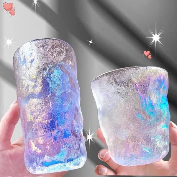 New Fashion Light Luxury Glass Coffee Milk Coffee Mug