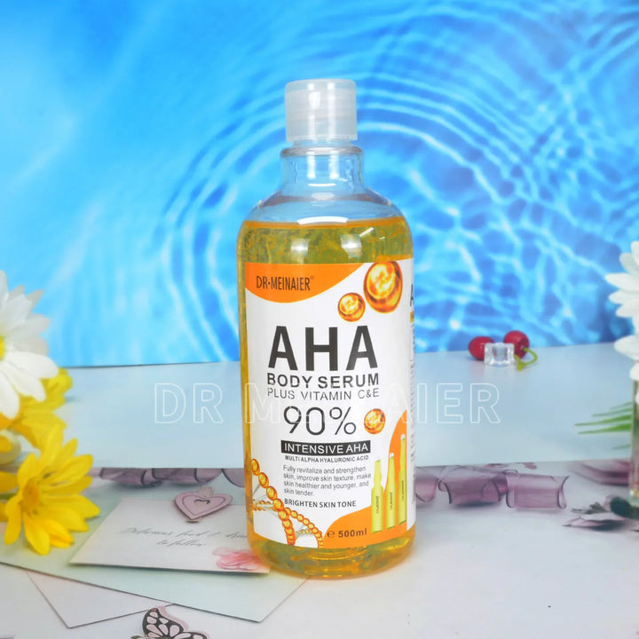 Hyaluronic Acid, Nicotinamide Vitamin C AHA Face Serum