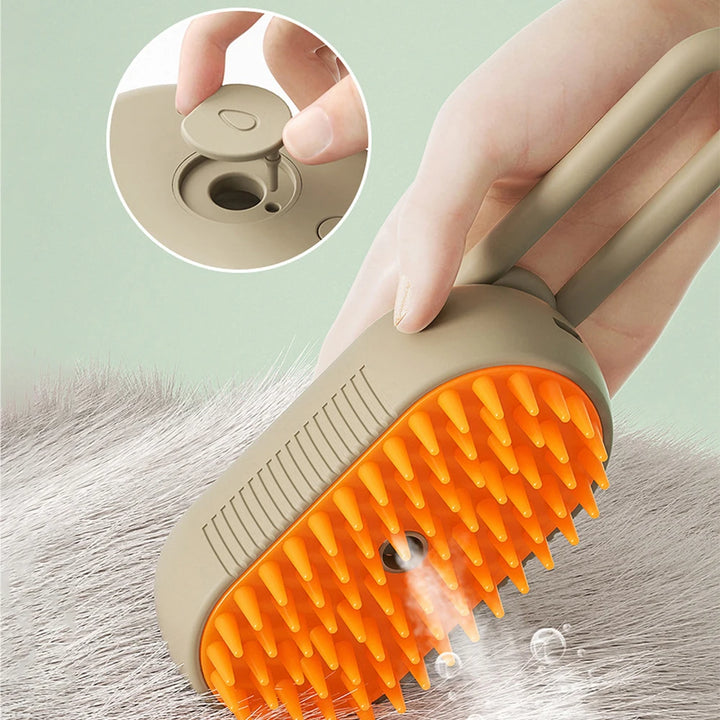 Water Dog Brush Electric Spray Pet