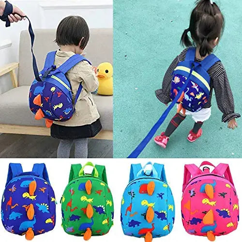 Cute Dinosaur Baby Safety Harness Backpack