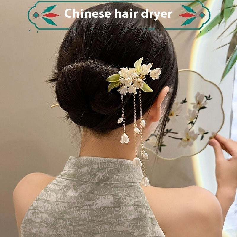 Chinese Style Ancient Style Tassel Hairpin