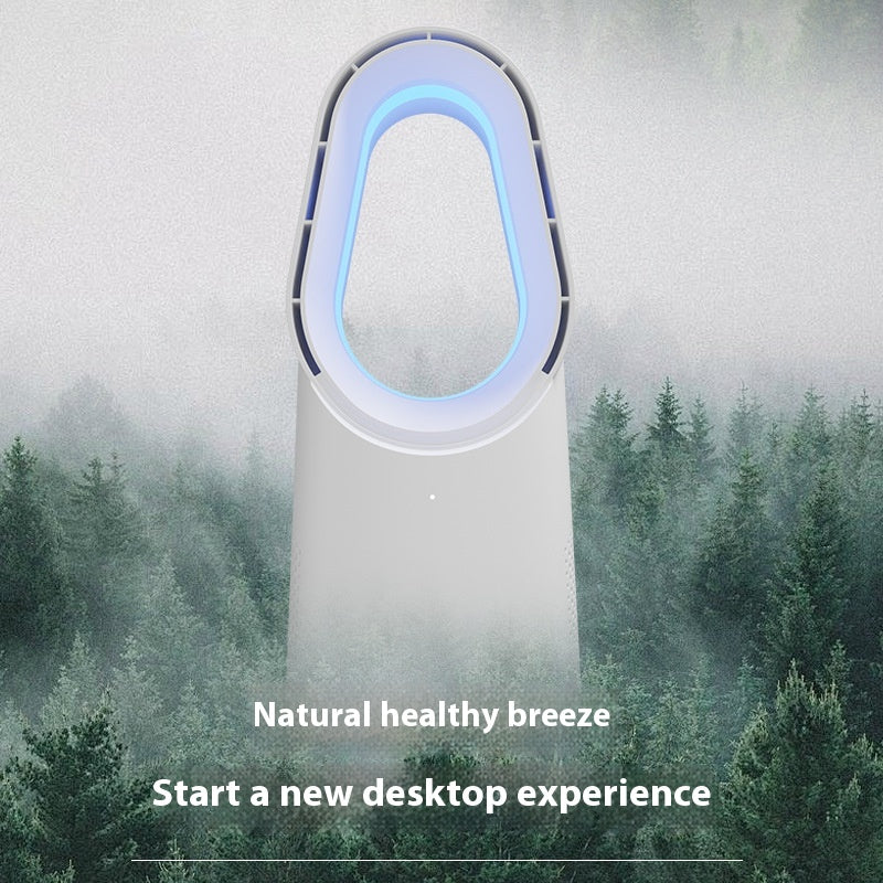 New SK Bladeless Fan Floor Home Electronic Fan Tower Fan Desktop Office Remote Control Wind