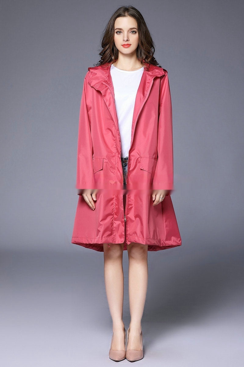 Women's Japanese Style Fashion Korean-style Raincoat