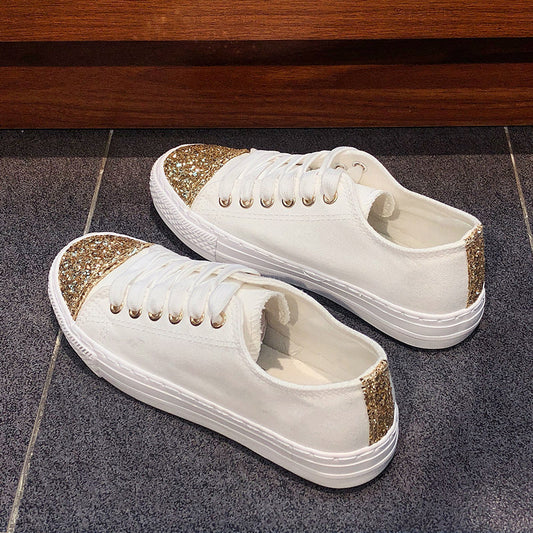 Korean Style Hong Kong Style Canvas Shoes