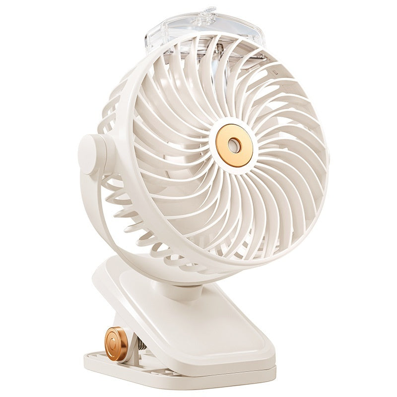 Portable Home USB Charging Spray Clip Little Fan