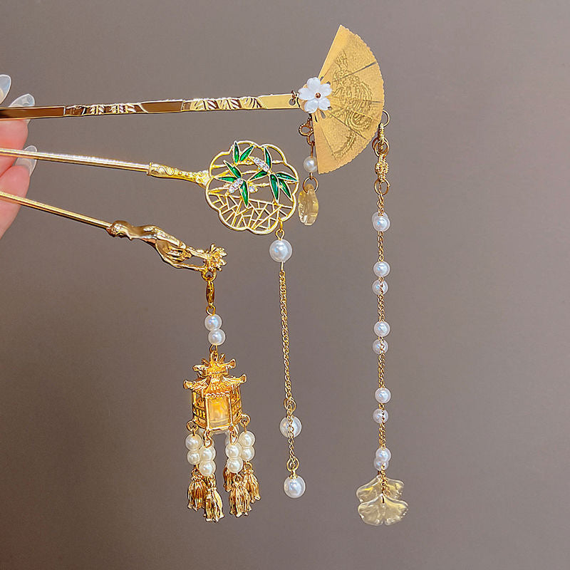 Chinese Style Ancient Style Tassel Hairpin