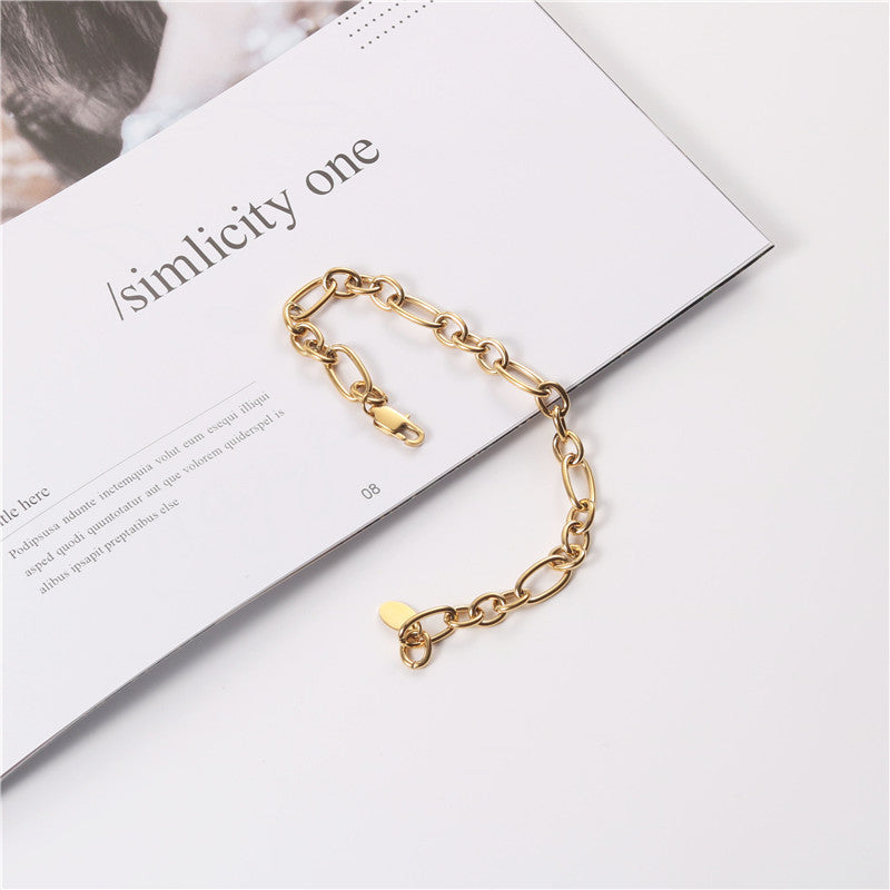 Cool Style Female Ins Style Personality Simple Korean Style Bracelet