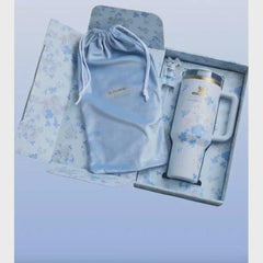 Stanley 40 oz Floral Blue Loveshackfancy Tumbler