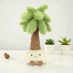 31cm Jellycat Amuseables Pammie Palm Tree Stuffed Soft Toy Coconut Warmy Gift